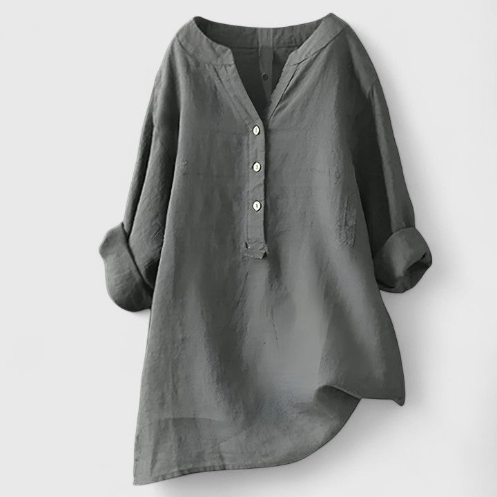Larienne | Camisa Elegante con Botones en el Frente