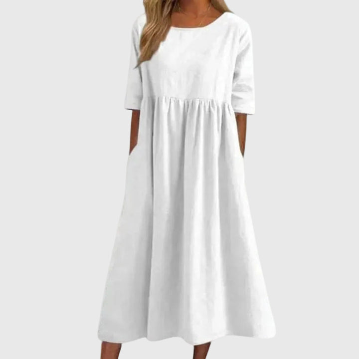 Haisley | Elegante Vestido Midi Fluido