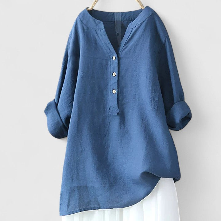 Larienne | Camisa Elegante con Botones en el Frente
