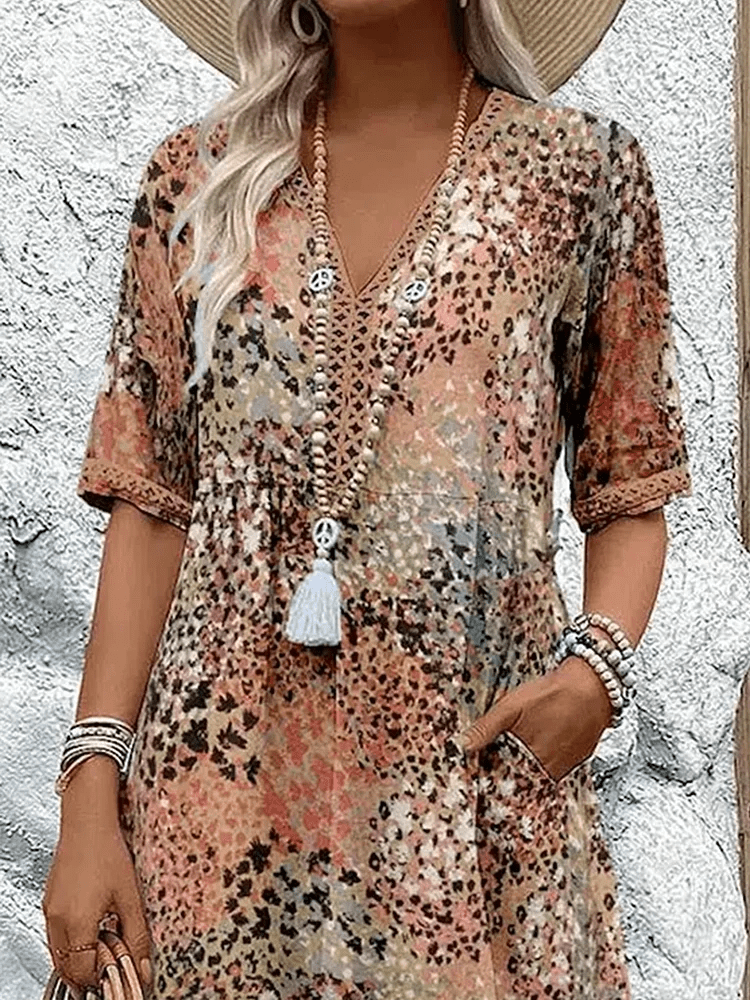 Skyler | Vestido Midi de Verano Brisa Oceánica