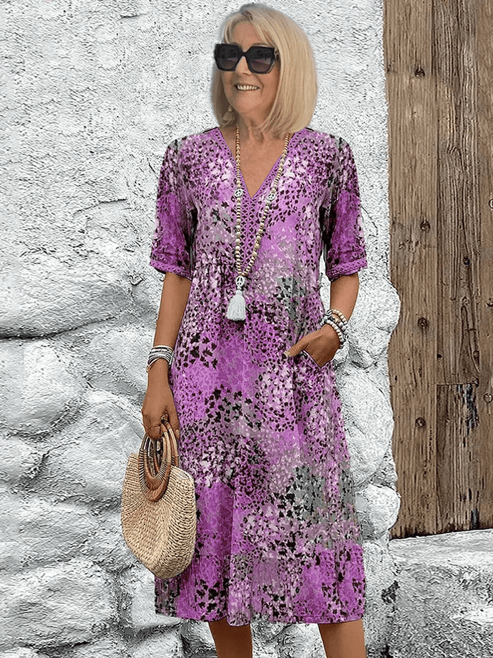 Skyler | Vestido Midi de Verano Brisa Oceánica