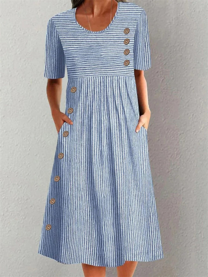 Elsa | Vestido de Verano a Rayas
