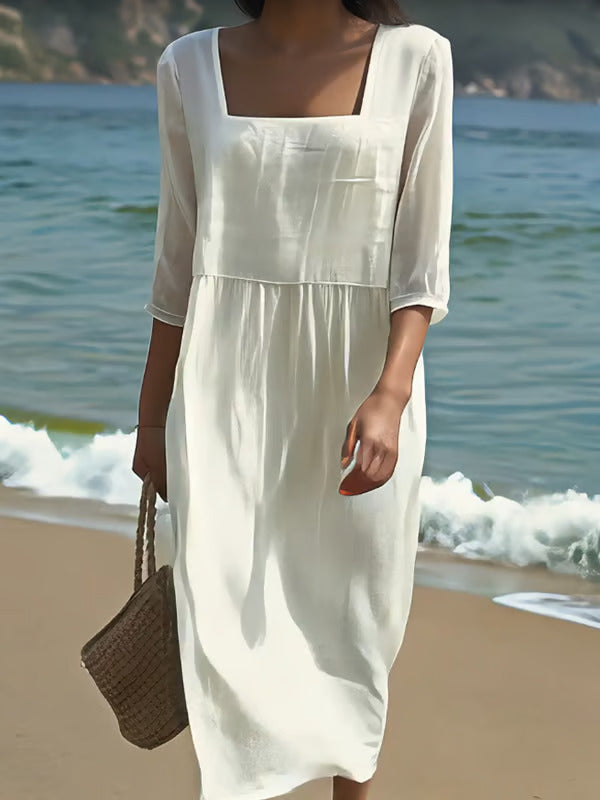 Harper | Vestido Casual de Lino