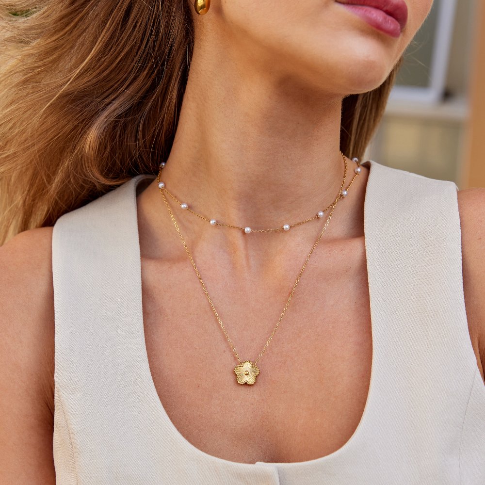 Collar de Suerte Dorado