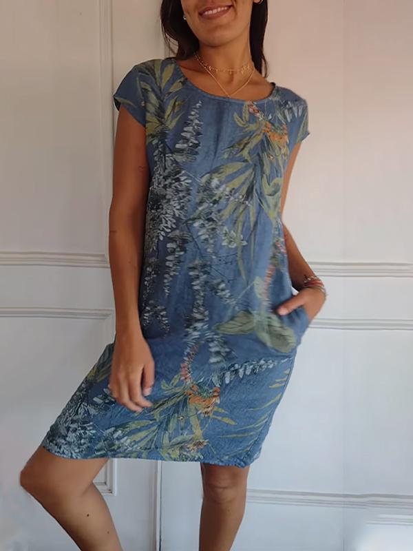 Margot | Vestido de Estampado Botánico