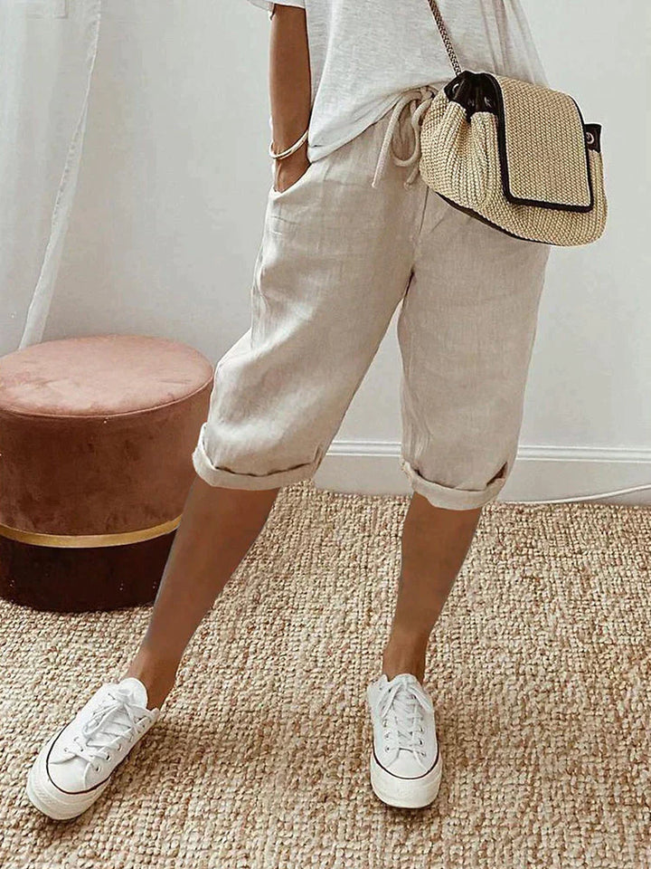 Emma | Pantalones de Algodón para Mujeres