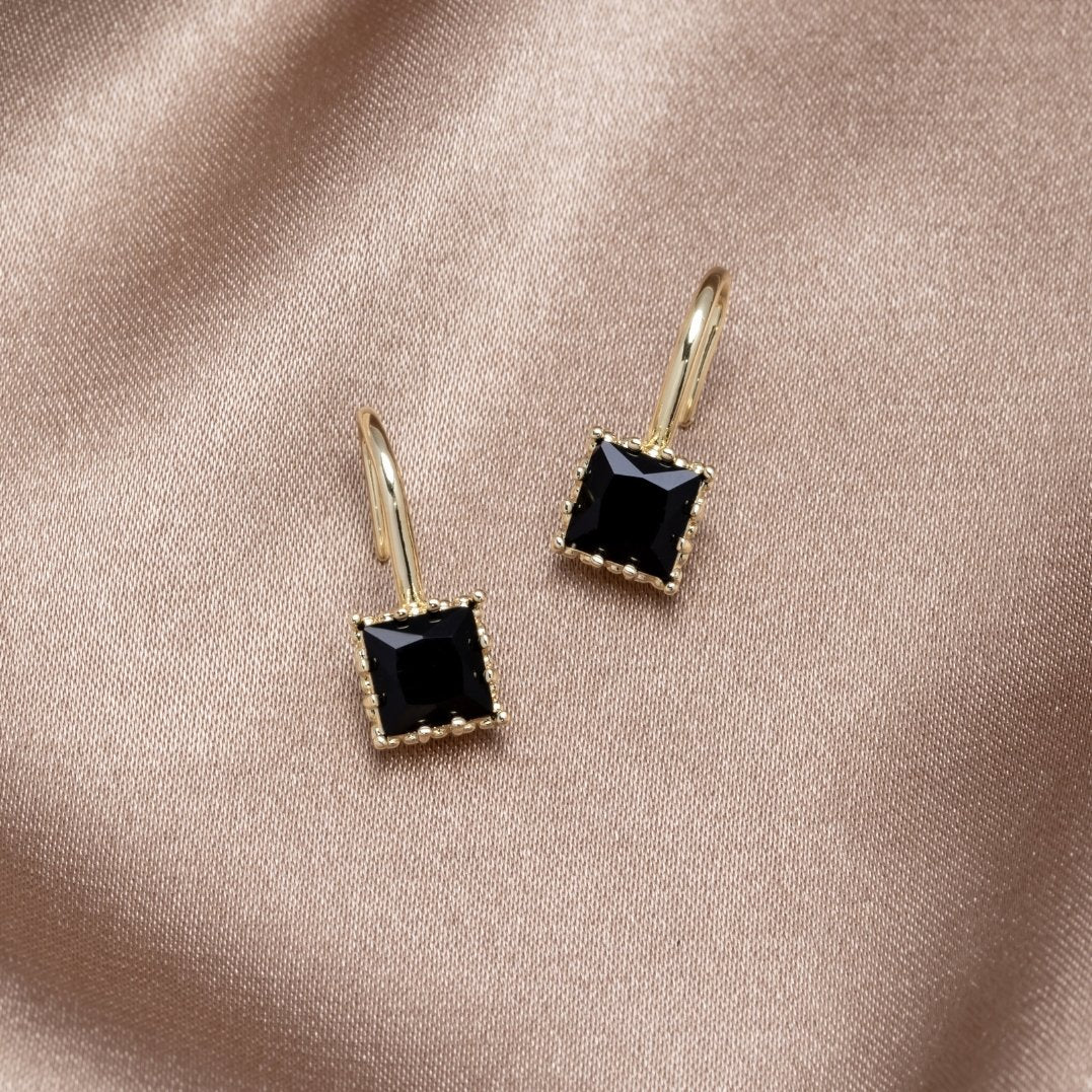 Pendientes de Gota de Cristal Maravilloso